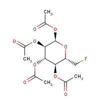 33557-28-7 1,2,3,4-TETRA-O-ACETYL-6-DEOXY-6-FLUORO-ALPHA-D-GLUCOPYRANOSE chemical structure