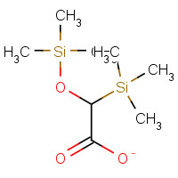 33581-77-0 TRIMETHYLSILYL(TRIMETHYLSILOXY)ACETATE chemical structure