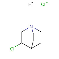 33601-77-3 3-CHLOROQUINUCLIDINE HYDROCHLORIDE chemical structure