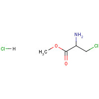 33646-31-0 D,L-3-CHLOROALANINE METHYL ESTER HYDROCHLORIDE chemical structure