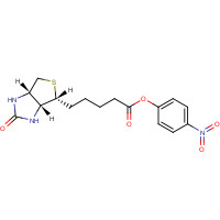 33755-53-2 D-BIOTIN P-NITROPHENYL ESTER chemical structure