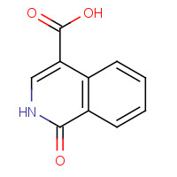 34014-51-2 1-OXO-1,2-DIHYDRO-4-ISOQUINOLINECARBOXYLIC ACID chemical structure
