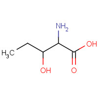 34042-00-7 DL-BETA-HYDROXYNORVALINE chemical structure