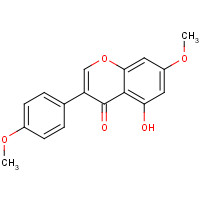 34086-51-6 4',7-Dimethoxy-5-hydroxyisoflavone chemical structure