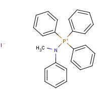 34257-63-1 (N-METHYL-N-PHENYLAMINO)TRIPHENYLPHOSPHONIUM IODIDE chemical structure