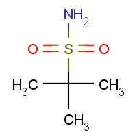 34813-49-5 TERT-BUTYLSULFONAMIDE chemical structure