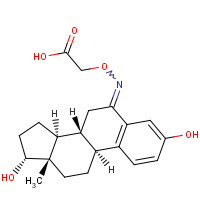 35048-47-6 1,3,5[10]-ESTRATRIENE-3,17-DIOL-6-ONE 6-[O-CARBOXYMETHYL]OXIME chemical structure