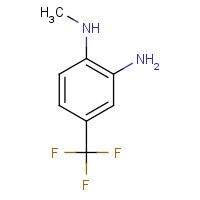 35203-49-7 N1-METHYL-4-(TRIFLUOROMETHYL)BENZENE-1,2-DIAMINE chemical structure