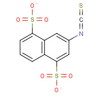 35888-63-2 3-ISOTHIOCYANO-1,5-NAPHTHALENE DISULFONIC ACID DISODIUM SALT chemical structure