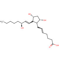 36150-01-3 5-TRANS PROSTAGLANDIN F2ALPHA chemical structure
