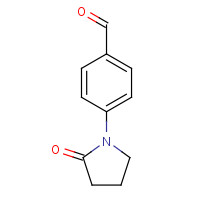 36151-45-8 4-(2-Oxo-1-pyrrolidinyl)benzaldehyde chemical structure