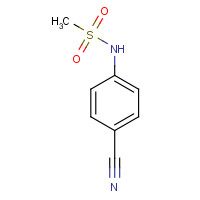36268-67-4 4-(METHANESULFONYLAMINO)BENZONITRILE chemical structure