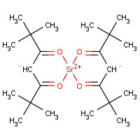 36830-74-7 BIS(2,2,6,6-TETRAMETHYL-3,5-HEPTANEDIONATO)STRONTIUM(II) chemical structure
