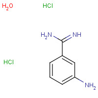 37132-68-6 3-AMINOBENZAMIDINE DIHYDROCHLORIDE HYDRATE chemical structure