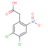 37777-90-5 2-(4,5-Dichloro-2-nitrophenyl)acetic acid chemical structure