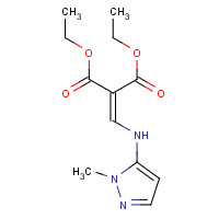 37799-77-2 DIETHYL 2-([(1-METHYL-1H-PYRAZOL-5-YL)AMINO]METHYLENE)MALONATE chemical structure