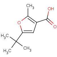 38422-62-7 5-TERT-BUTYL-2-METHYLFURAN-3-CARBOXYLIC ACID chemical structure