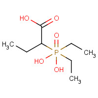 38694-48-3 DIETHYLPHOSPHONOBUTANOIC ACID chemical structure