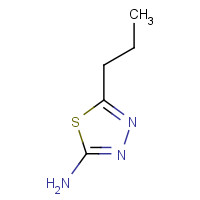 39223-04-6 5-PROPYL-[1,3,4]THIADIAZOL-2-YLAMINE chemical structure
