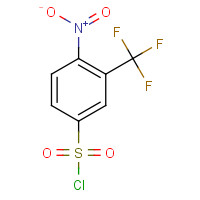 39234-83-8 4-NITRO-3-(TRIFLUOROMETHYL)BENZENESULFONYL CHLORIDE chemical structure