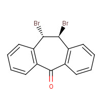 39654-52-9 10,11-DIBROMO-10,11-DIHYDRO-5H-DIBENZO[A,D]CYCLOHEPTEN-5-ONE chemical structure