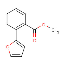 39732-01-9 2-FURAN-2-YL-BENZOIC ACID METHYL ESTER chemical structure