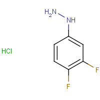 40594-37-4 3,4-Difluorophenylhydrazine hydrochloride chemical structure