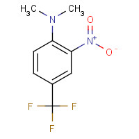 40700-38-7 4-DIMETHYLAMINO-3-NITROBENZOTRIFLUORIDE chemical structure