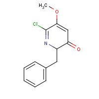 40890-47-9 2-BENZYL-4-CHLORO-5-METHOXY-3(2H)-PYRIDAZINONE chemical structure