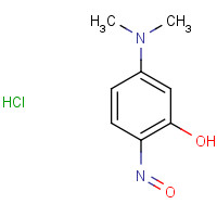 41317-10-6 2-NITROSO-5-DIMETHYLAMINOPHENOL HYDROCHLORIDE chemical structure