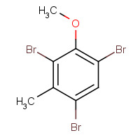 41424-36-6 1,3,5-TRIBROMO-2-METHOXY-4-METHYLBENZENE chemical structure