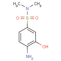 41608-75-7 2-AMINOPHENOL-5-(N,N-DIMETHYL)SULFONAMIDE chemical structure