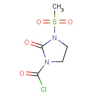 41762-76-9 3-Chlorocarbonyl-1-methanesulfonyl-2-imidazolidinone chemical structure