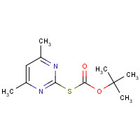 41840-28-2 S-Boc-2-mercapto-4,6-dimethylpyrimidine chemical structure