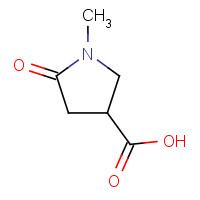 42346-68-9 1-METHYL-5-OXO-PYRROLIDINE-3-CARBOXYLIC ACID chemical structure