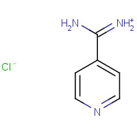 42518-06-9 4-AMIDINOPYRIDINIUM CHLORIDE chemical structure