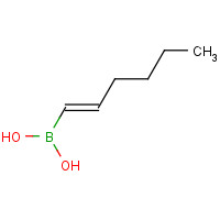 42599-18-8 E-HEXEN-1-YLBORONIC ACID chemical structure