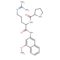 42761-75-1 PRO-ARG 4-METHOXY-BETA-NAPHTHYLAMIDE ACETATE SALT chemical structure