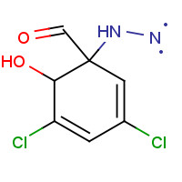 43002-22-8 3,5-DICHLORO-2-HYDROXYBENZALDEHYDE HYDRAZONE chemical structure