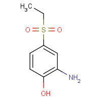 43115-40-8 2-AMINO-4-(ETHYLSULFONYL)PHENOL chemical structure