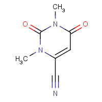 49846-86-8 1,3-DIMETHYL-6-CYANOURACIL chemical structure