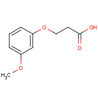 49855-03-0 3-(3-METHOXYPHENOXY)PROPIONIC ACID chemical structure