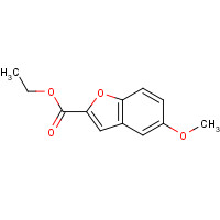 50551-56-9 5-METHOXYBENZOFURAN-2-CARBOXYLIC ACID,ETHYL ESTER chemical structure