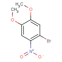 51072-66-3 1-BROMO-4,5-DIMETHOXY-2-NITROBENZENE chemical structure