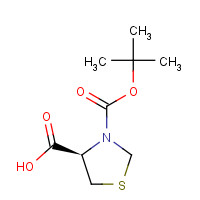 51077-16-8 BOC-L-THIAZOLIDINE-4-CARBOXYLIC ACID chemical structure