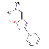 51254-00-3 4-[(DIMETHYLAMINO)METHYLENE]-2-PHENYL-1,3-OXAZOL-5(4H)-ONE chemical structure
