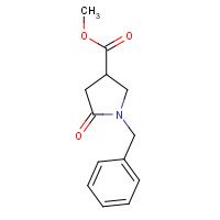 51535-00-3 METHYL 1-BENZYL-5-OXO-3-PYRROLIDINECARBOXYLATE chemical structure