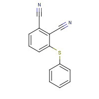 51762-68-6 3-(PHENYLTHIO)-1,2-BENZENEDICARBONITRILE chemical structure