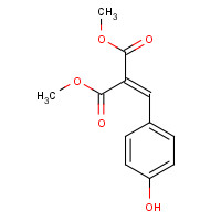 51947-45-6 4-HYDROXY BENZYLIDENE MALONIC ACID DIMETHYL ESTER chemical structure
