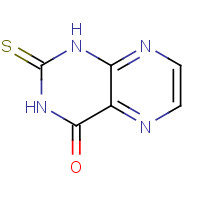 52023-48-0 4-HYDROXY-2-MERCAPTOPTERIDINE chemical structure